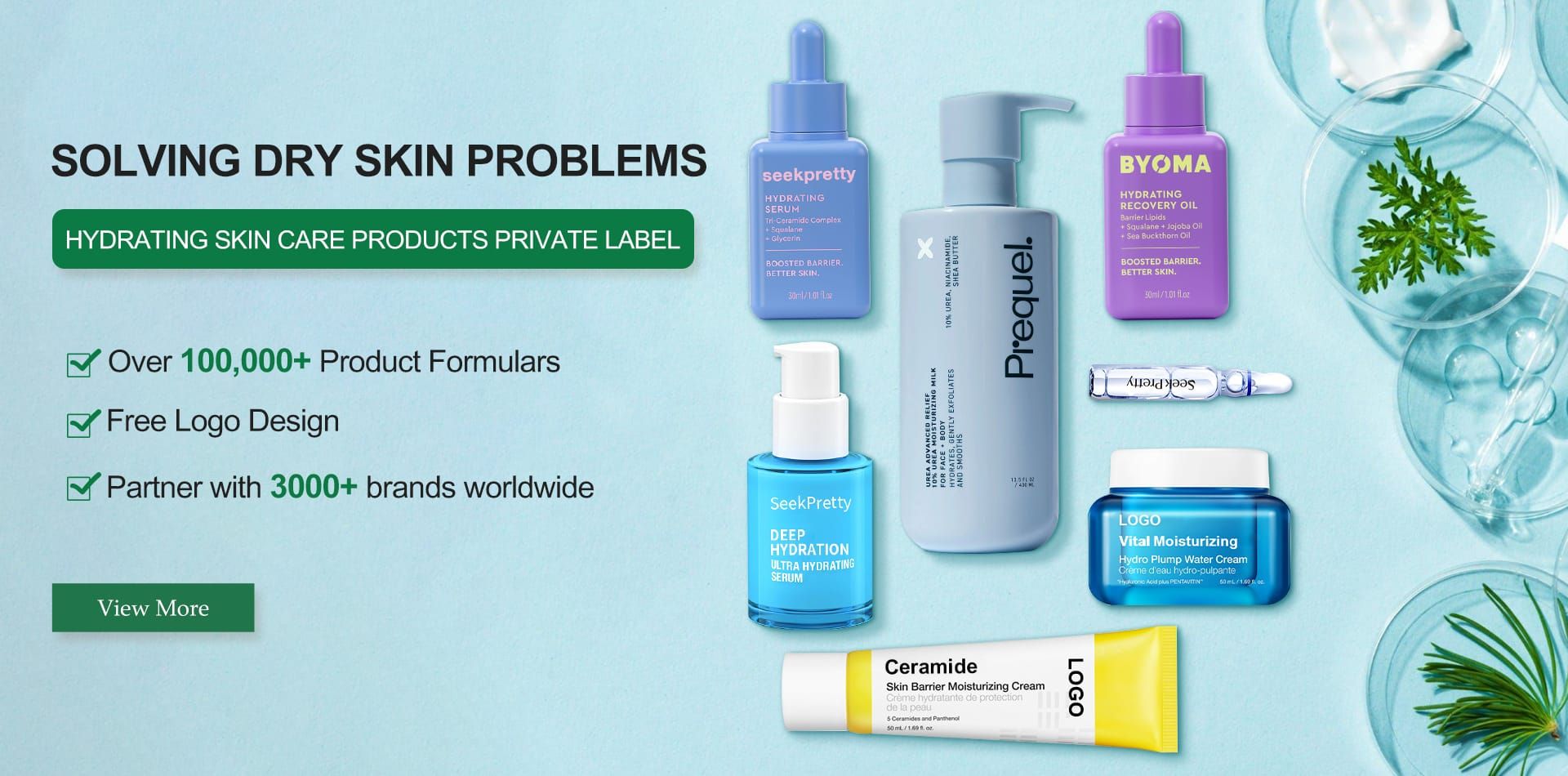 HYDRATING SKIN CARE PRODUCTS PRIVATE LABEL