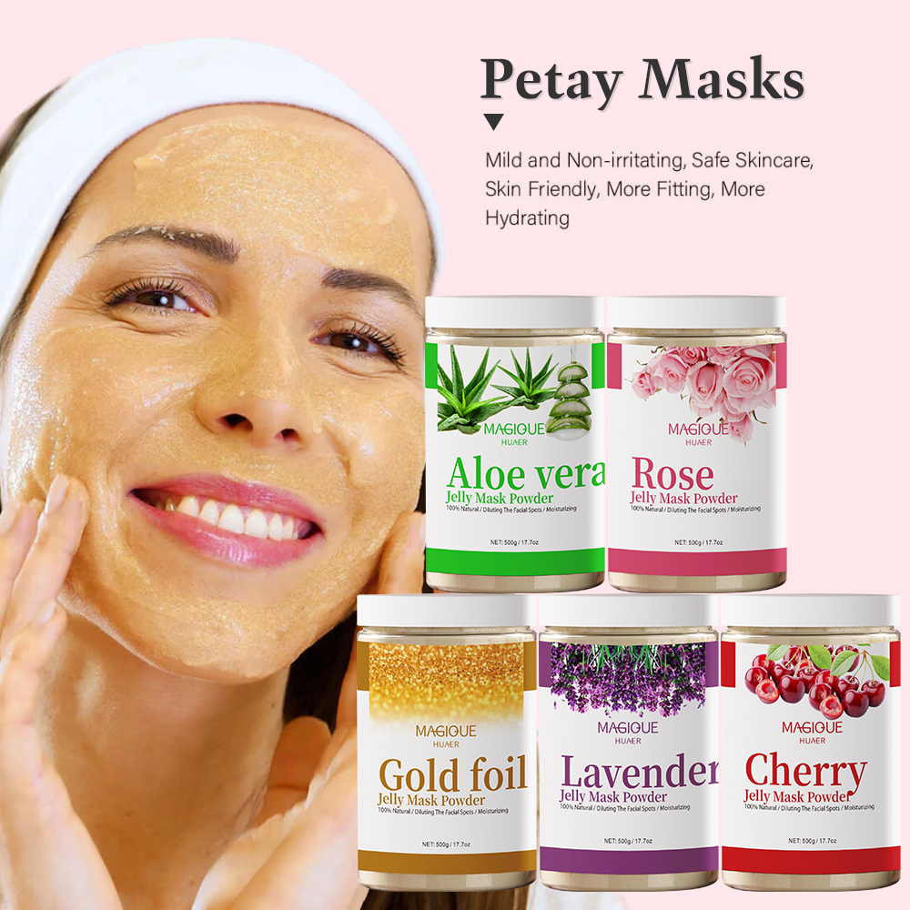 Peeling Facial Jelly Rose Mask Powder