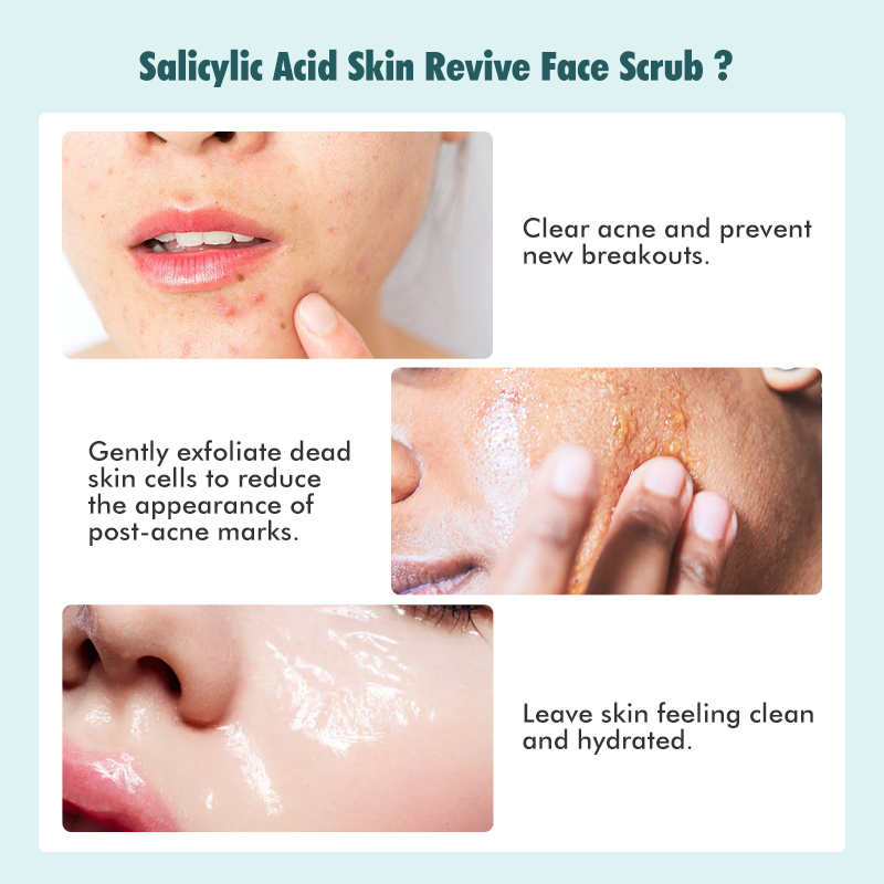 Salicylic Acid Exfoliating Scrub For Face Body