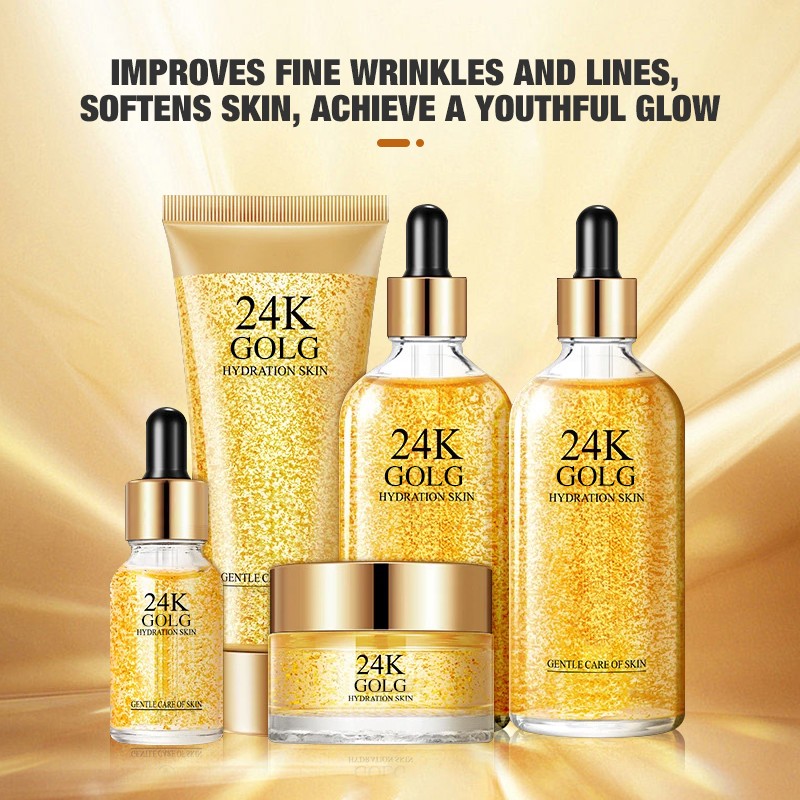 24K Gold Anti-aging Skincare Set