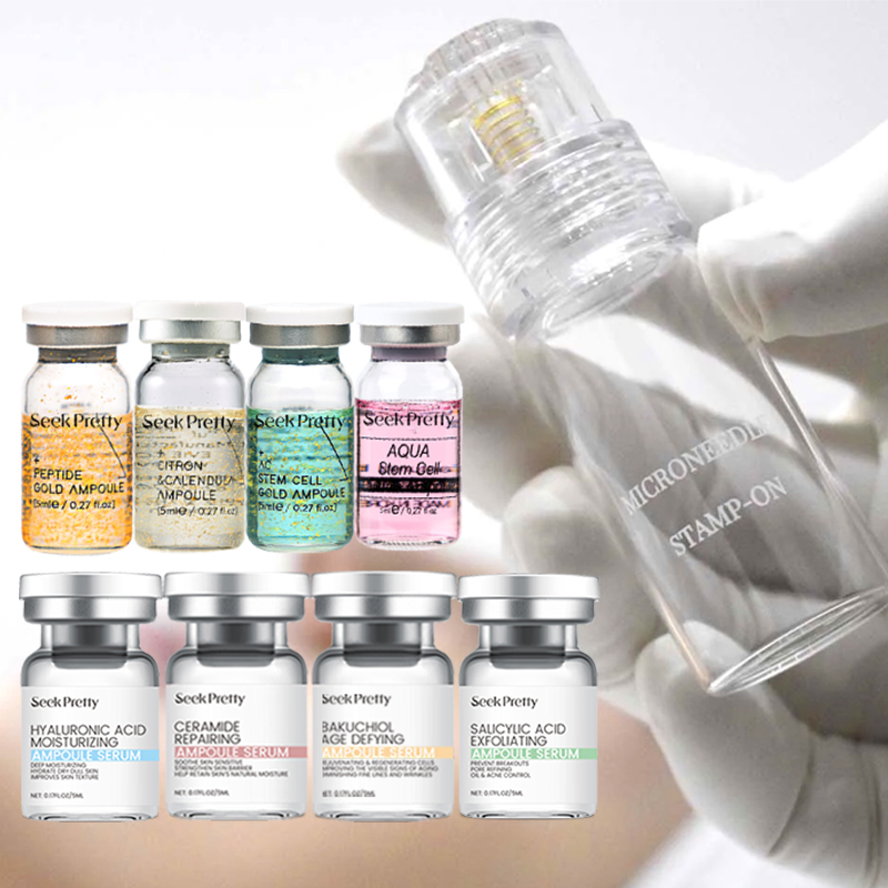 Salicylic Acid Acne Treatment Micro-needle Ampoule Serum Set