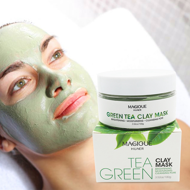 Green Cleansing Green Tea Clay Mask For Face