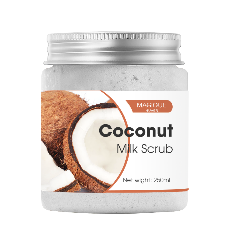 Custom Private Label Coconut Milk Body Scrub