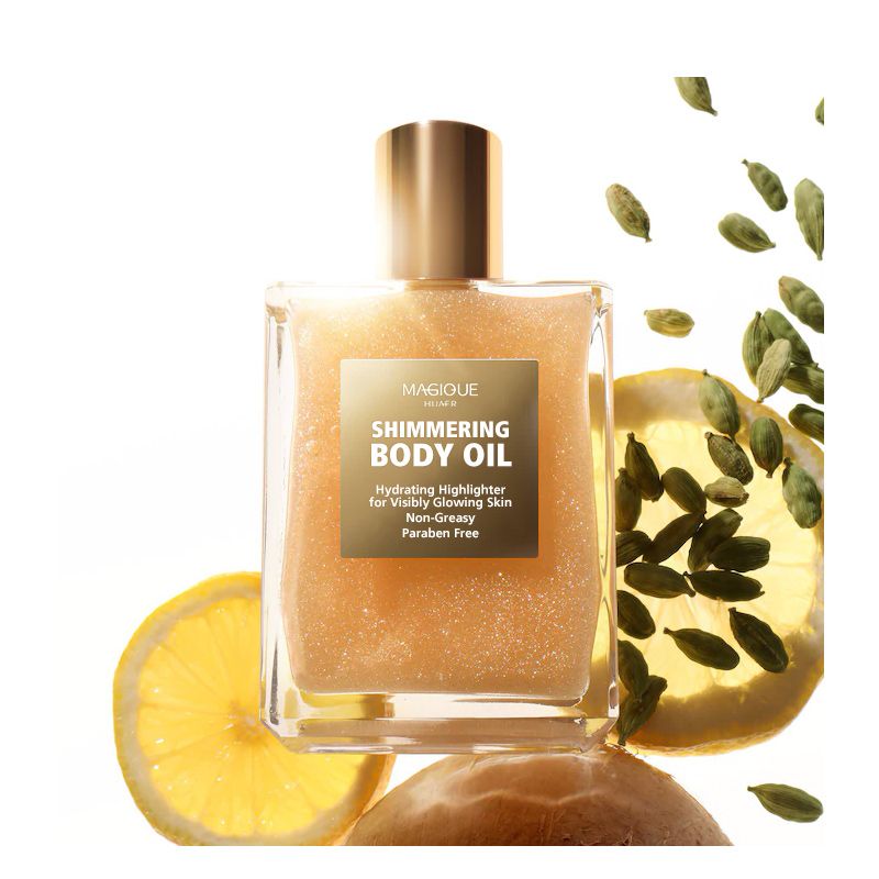 Body Oil Honey Herb Massage Nourishing Natural Pure Essential Shimmering Body Oil